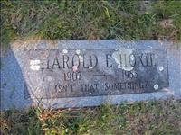 Hoxie, Harold E